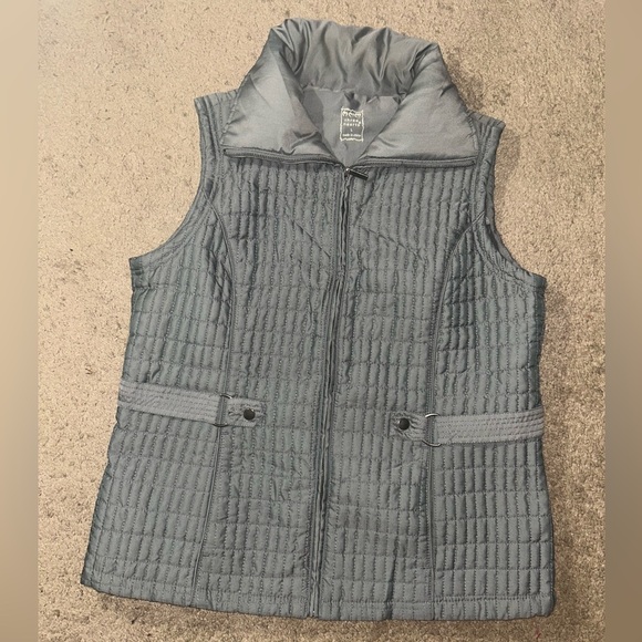 Three Hearts Jackets & Blazers - Three Hearts Charcoal Quilted Jacket